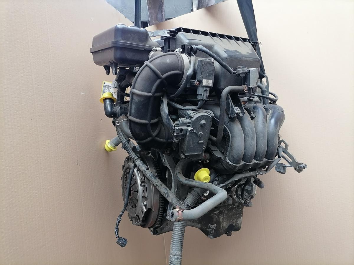 Opel Agila B original Motor 1.2 63kw K12B 5G-Schalter Motor l&auml;uft Bj.2008